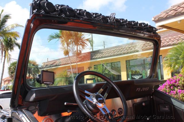 1978 Jeep CJ7 1978  CJ7 RESTOMODE 4WD CONVERTIBLE 350 AUTO - 21296574 - 40