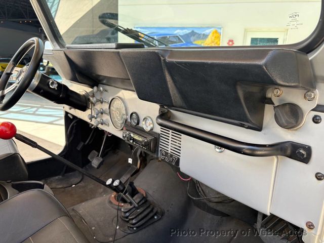 1978 Jeep CJ-7  - 23043877 - 27