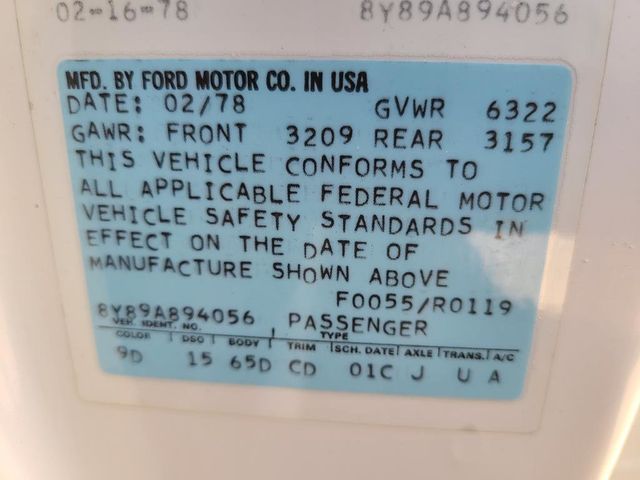 1978 Lincoln MARK V  - 21433898 - 89