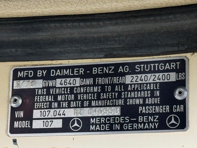 1978 Mercedes-Benz 450SL  - 22457252 - 75