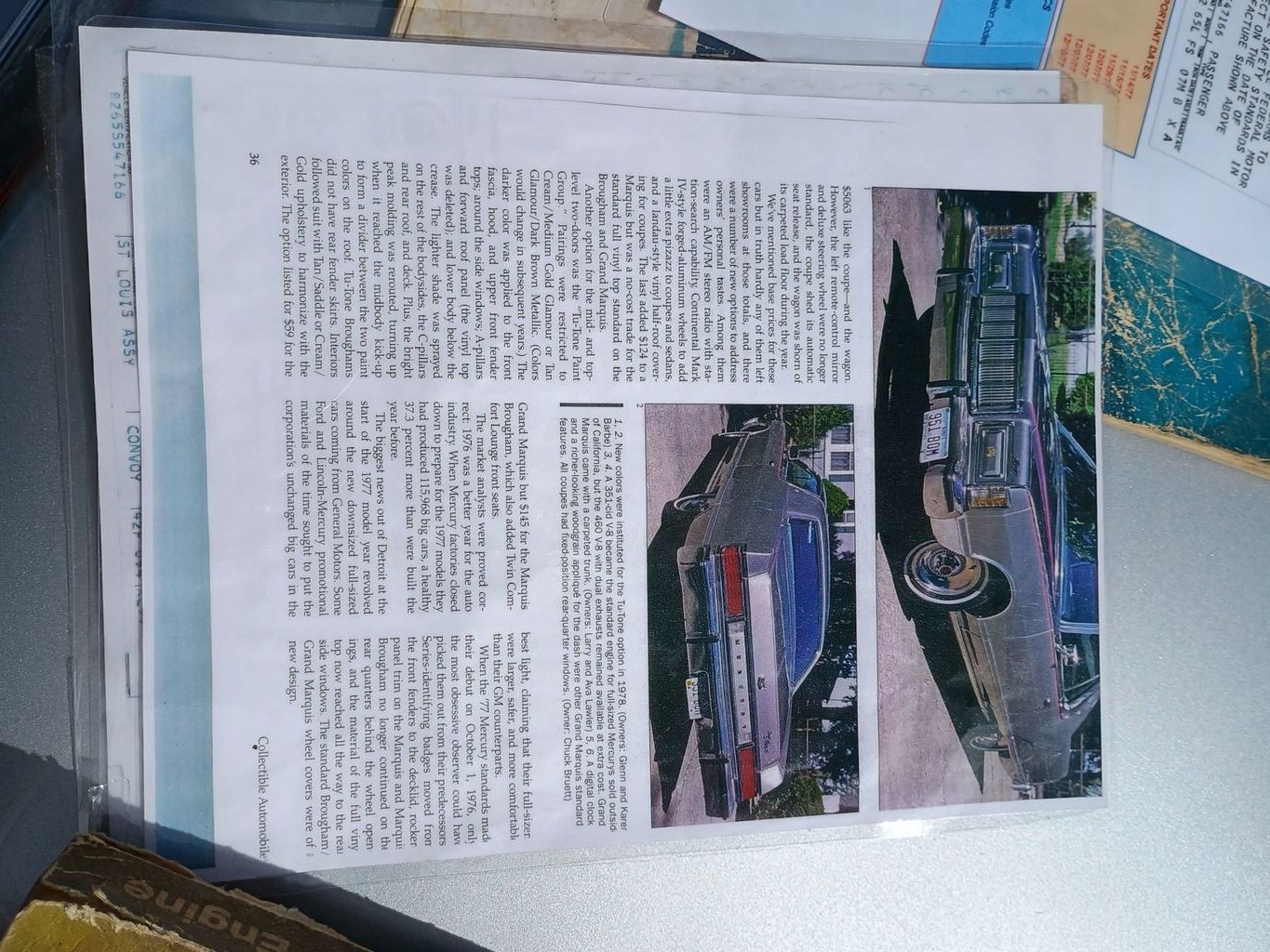 1978 Mercury Grand Marquis 1978 Mercury Grand Marquis - 22901124 - 84