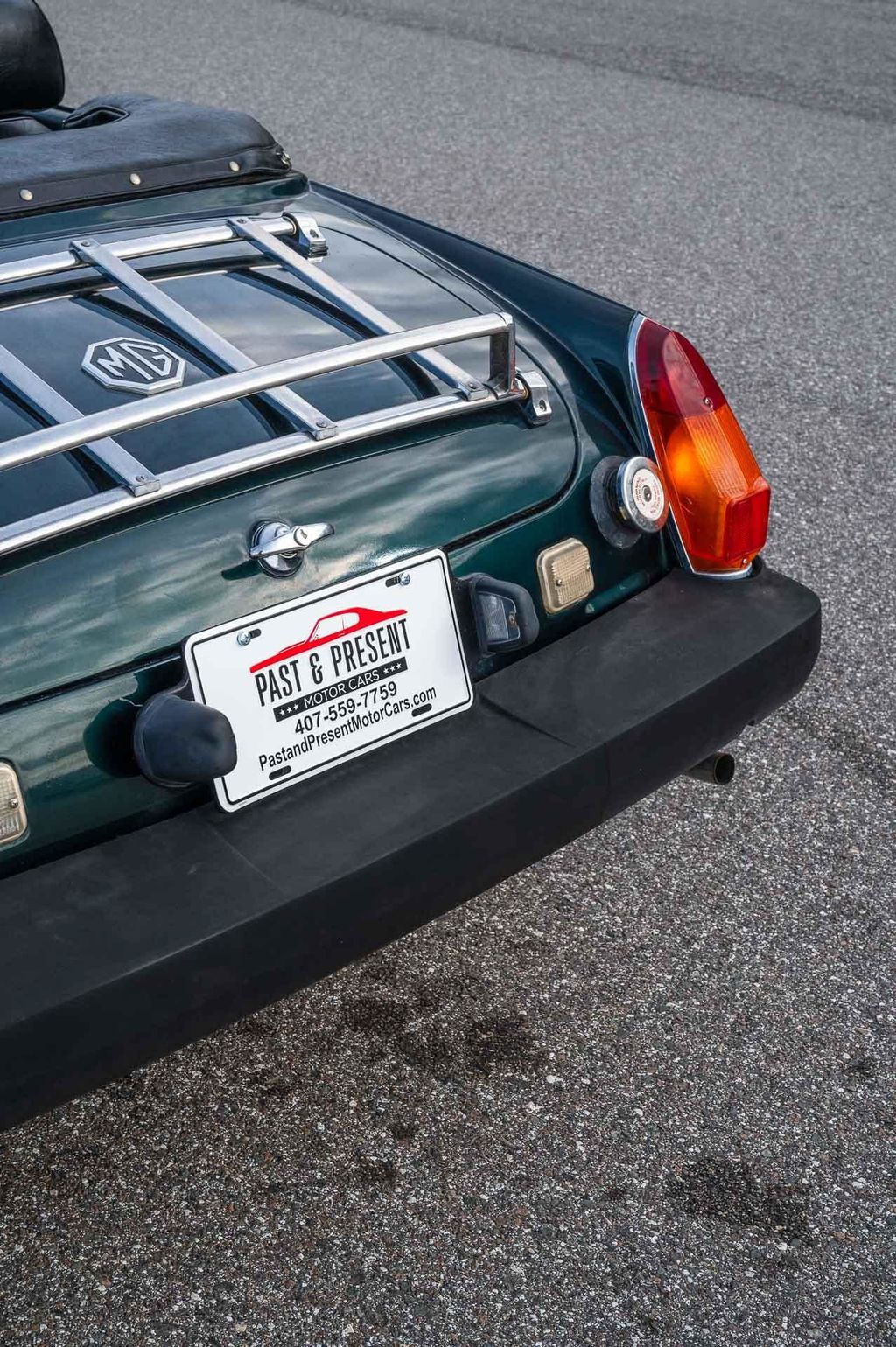 Mg midget 2025 luggage rack