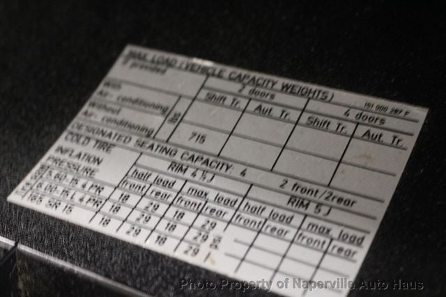 1978 VOLKSWAGEN BEETLE Convertible - 22971446 - 37