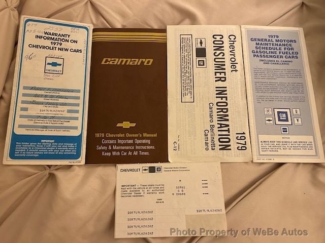 1979 Chevrolet Camaro Z28 For Sale  - 22936627 - 95