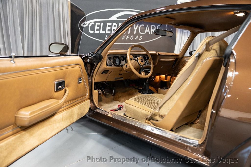 1979 Pontiac Firebird Trans Am WS6 Manual 400 cu V8 - 22836328 - 1