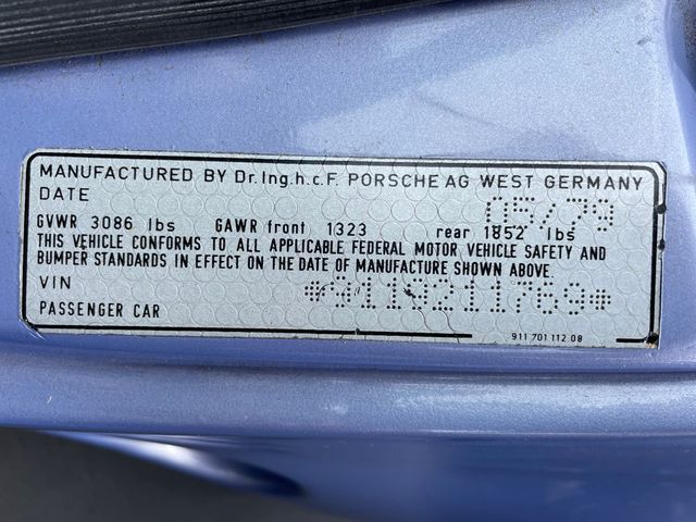 1979 Porsche 911SC Cabriolet  - 22125227 - 23