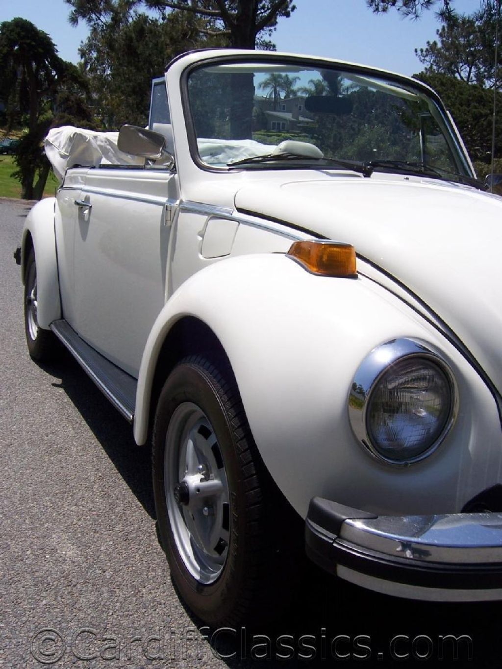 1979 Volkswagen Super Beetle Triple White Cabriolet - 10314095 - 9