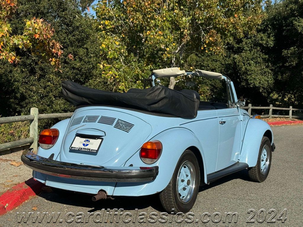 1979 Volkswagen Super Beetle Convertible  - 22458600 - 6