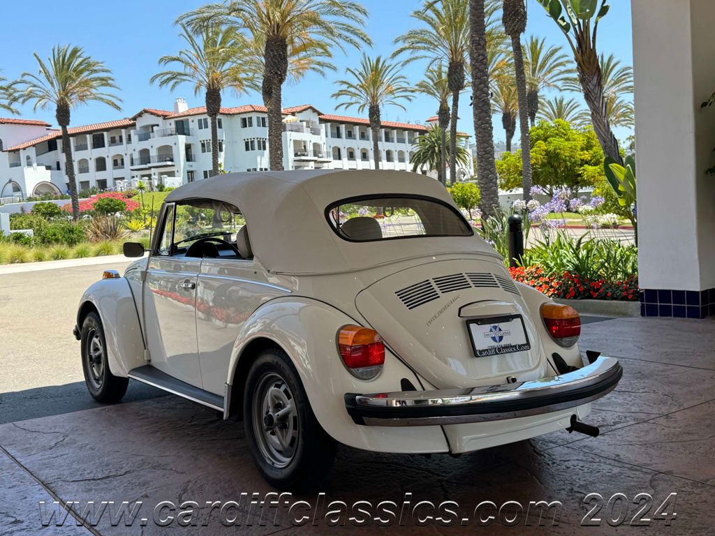 1979 Volkswagen Super Beetle Convertible  - 22502003 - 10