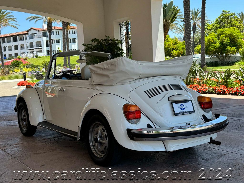 1979 Volkswagen Super Beetle Convertible  - 22502003 - 12