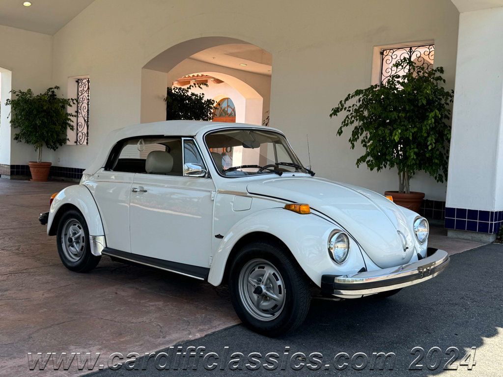 1979 Volkswagen Super Beetle Convertible  - 22502003 - 14