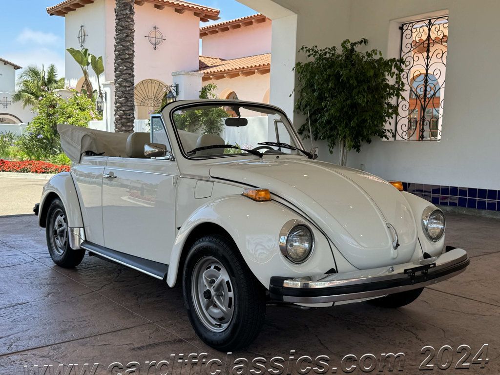 1979 Volkswagen Super Beetle Convertible  - 22502003 - 2