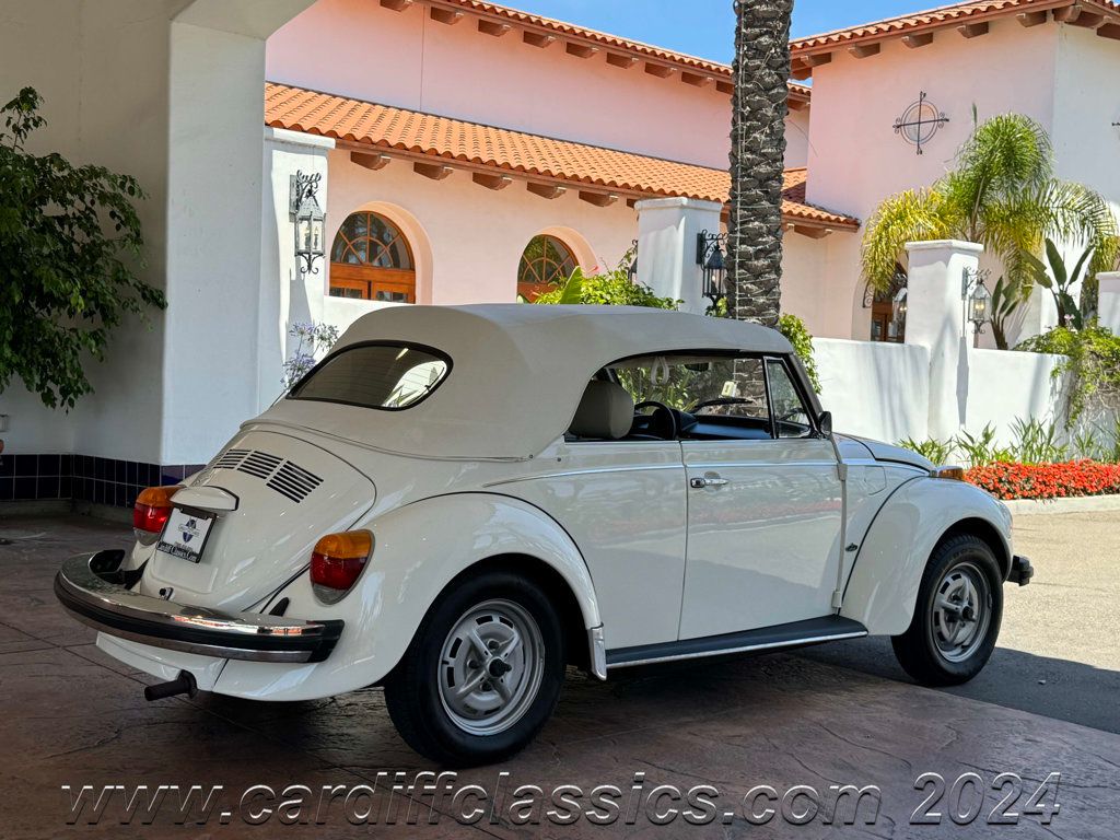 1979 Volkswagen Super Beetle Convertible  - 22502003 - 3