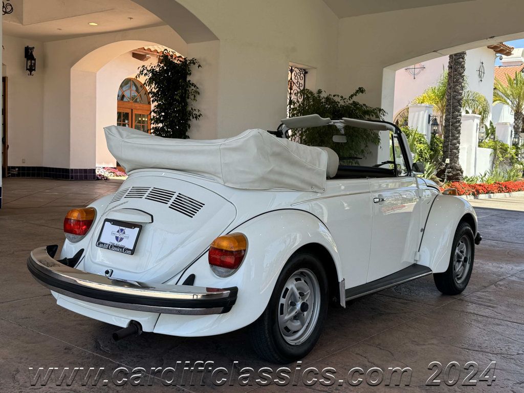 1979 Volkswagen Super Beetle Convertible  - 22502003 - 4