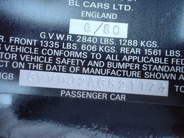 1980 MG MGB LE LIMITED EDITION - 675314 - 52