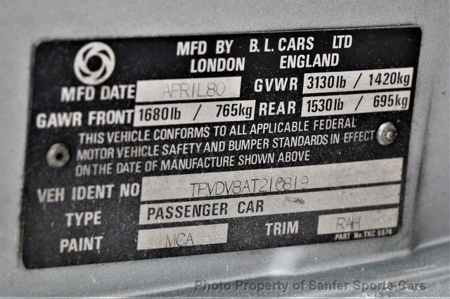 1980 Triumph TR8  - 21484802 - 51