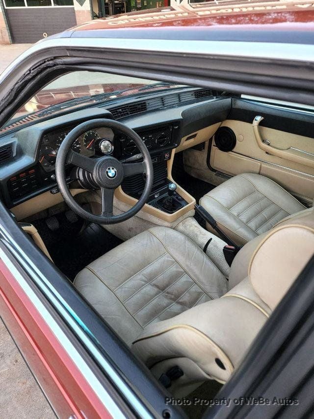 1981 BMW 6 Series 635 CSi For Sale - 22512154 - 27