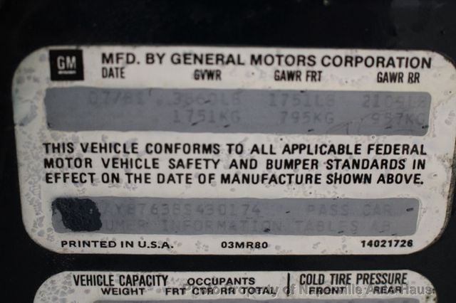 1981 Chevrolet Corvette  - 23002359 - 40