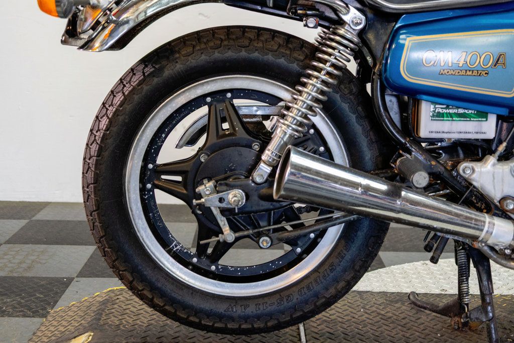 1981 Honda CM400A VINTAGE AUTOMATIC - 22937107 - 22