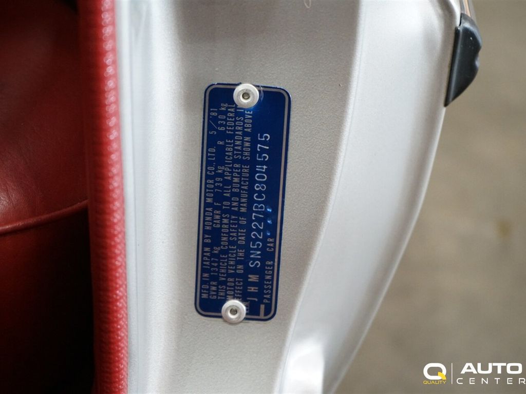 1981 Honda Prelude Base Trim - 23055994 - 32