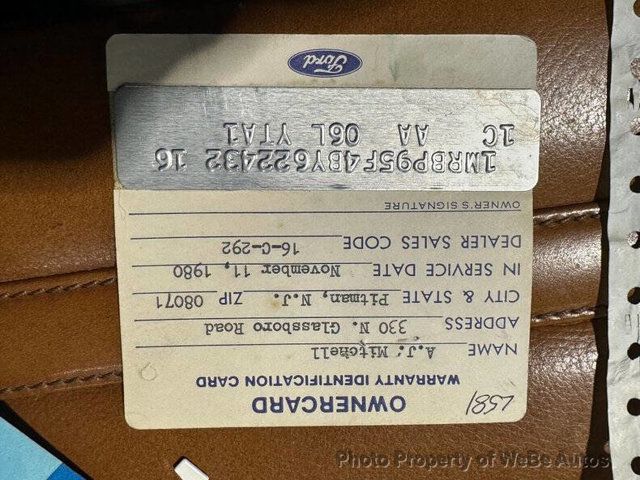 1981 Lincoln Mark VI Base Trim - 23041394 - 67