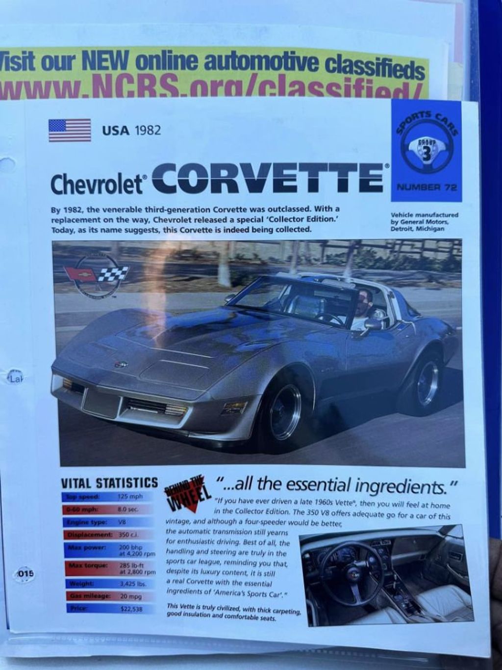 1982 Chevrolet Corvette Collector Edition - 22200827 - 79