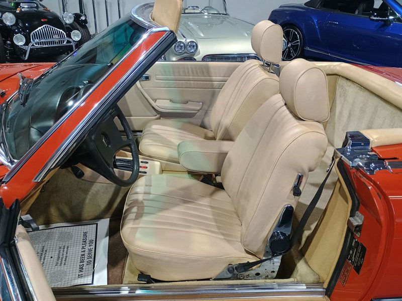 1982 Mercedes-Benz 380 380 SL 1 Owner Clean Carfax Florida Car - 22866810 - 20