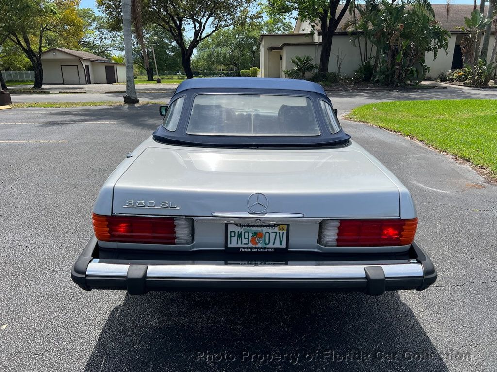 1982 Mercedes-Benz 380 SL 380SL Convertible Roadster - 22350678 - 25