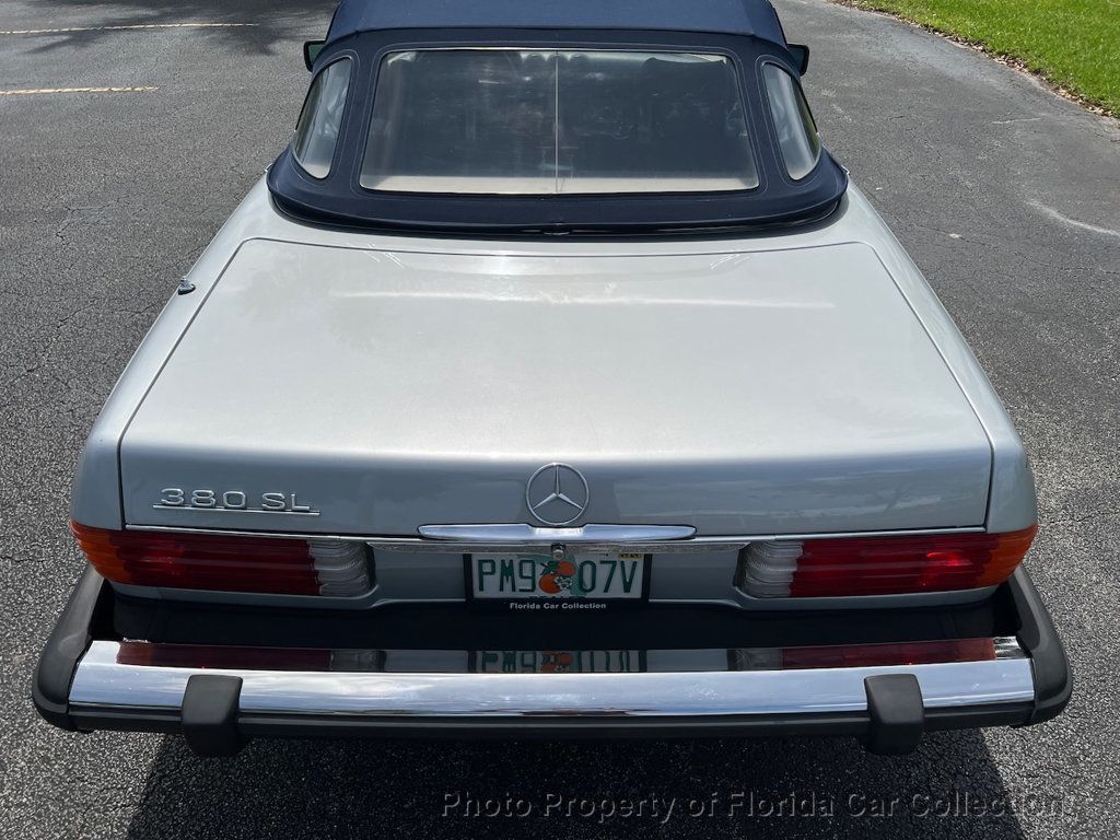 1982 Mercedes-Benz 380 SL 380SL Convertible Roadster - 22350678 - 27