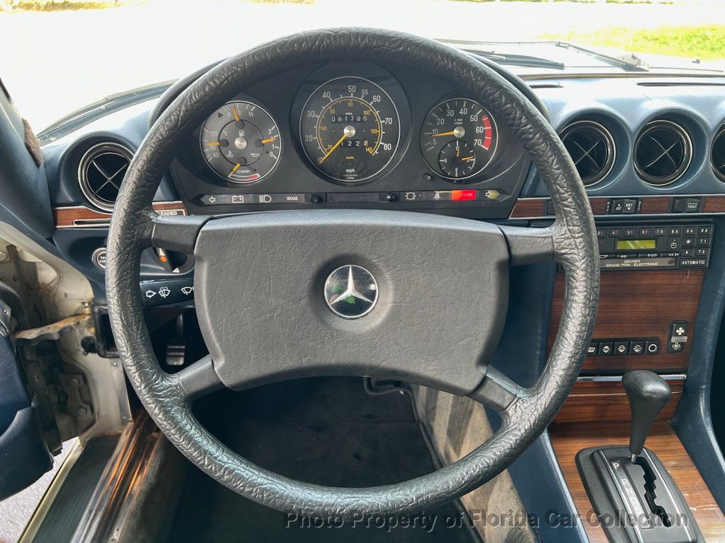 1982 Mercedes-Benz 380 SL 380SL Convertible Roadster - 22350678 - 48