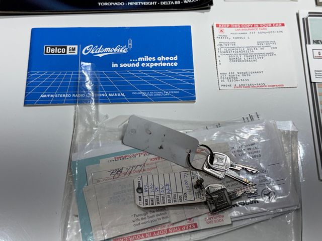 1982 Oldsmobile Delta 88 ONLY 8,927 ORIGINAL MILES - ONLY 2 OWNERS - 22982700 - 98