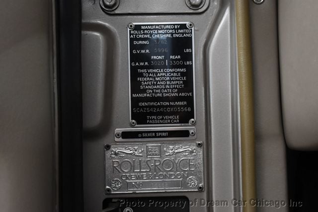 1982 Rolls-Royce Silver Spirit  - 22401406 - 92