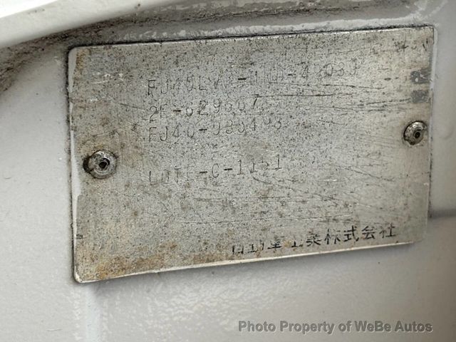 1982 Toyota Land Cruiser  - 23023440 - 42