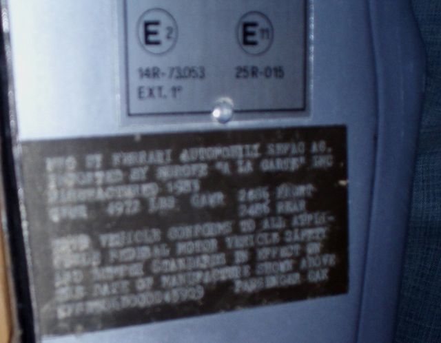 1983 Ferrari 400 i Injected 12 Cylinder - 3820768 - 23