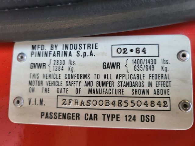 1983 FIAT Pininfarina  - 20405266 - 87