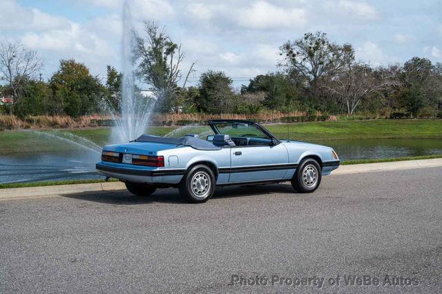 1983 Ford Mustang GLX Convertible Low Miles - 22314782 - 26