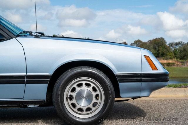 1983 Ford Mustang GLX Convertible Low Miles - 22314782 - 31