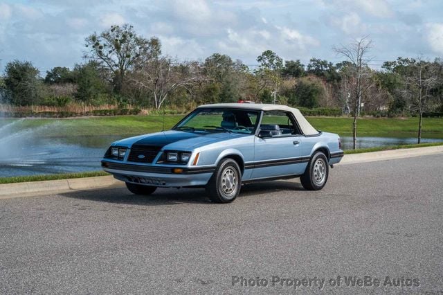 1983 Ford Mustang GLX Convertible Low Miles - 22314782 - 38