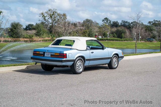 1983 Ford Mustang GLX Convertible Low Miles - 22314782 - 53