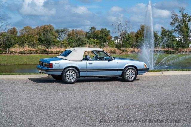 1983 Ford Mustang GLX Convertible Low Miles - 22314782 - 83