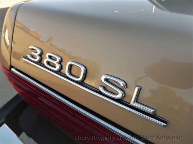 1983 Mercedes-Benz 380SL  - 17508606 - 24