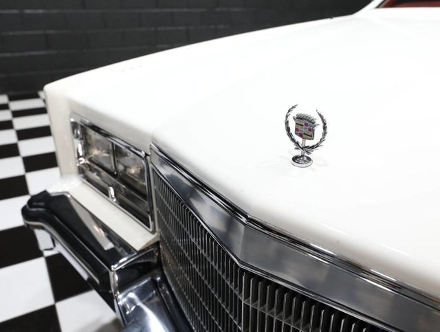 1984 Cadillac Eldorado Biarritz WHITE OVER RED GREAT CONDITION - 22985794 - 11