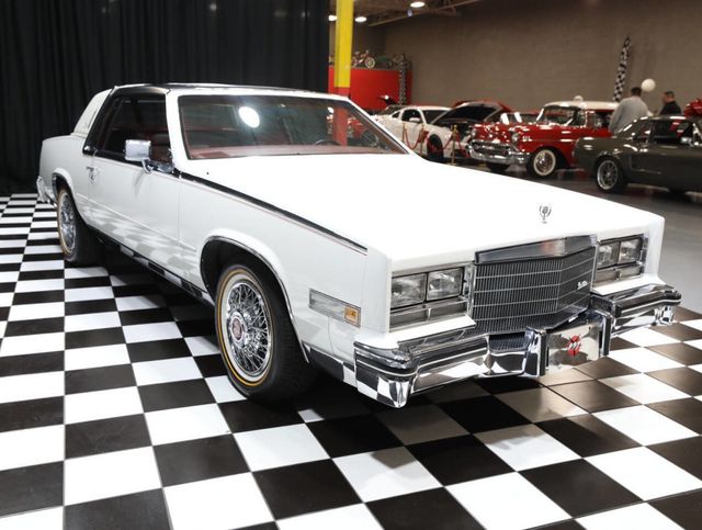 1984 Cadillac Eldorado Biarritz WHITE OVER RED GREAT CONDITION - 22985794 - 14