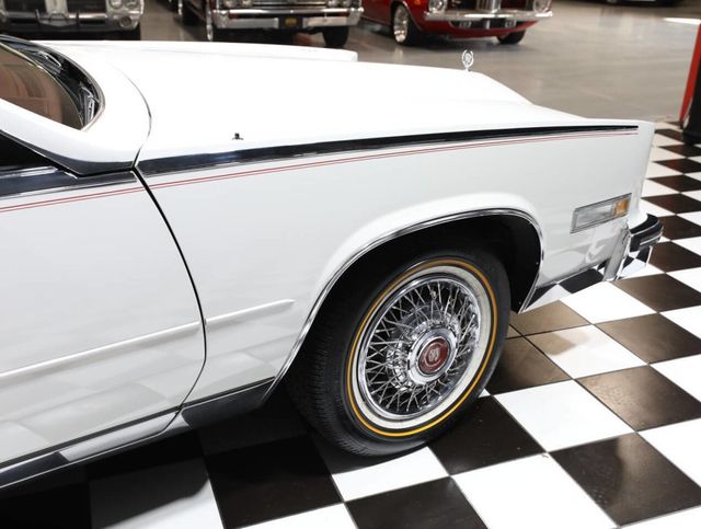 1984 Cadillac Eldorado Biarritz WHITE OVER RED GREAT CONDITION - 22985794 - 15