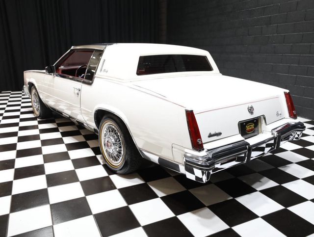 1984 Cadillac Eldorado Biarritz WHITE OVER RED GREAT CONDITION - 22985794 - 23