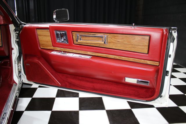 1984 Cadillac Eldorado Biarritz WHITE OVER RED GREAT CONDITION - 22985794 - 33