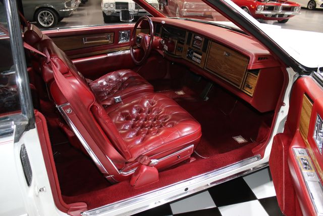 1984 Cadillac Eldorado Biarritz WHITE OVER RED GREAT CONDITION - 22985794 - 36