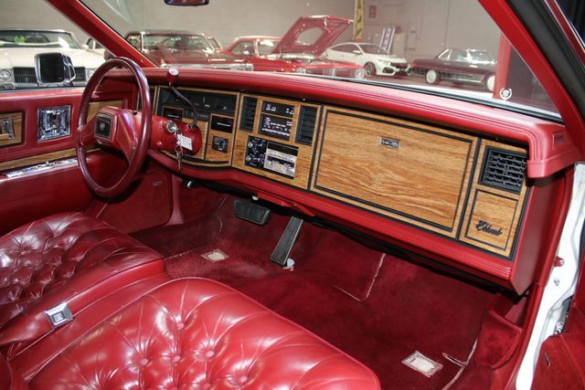 1984 Cadillac Eldorado Biarritz WHITE OVER RED GREAT CONDITION - 22985794 - 39