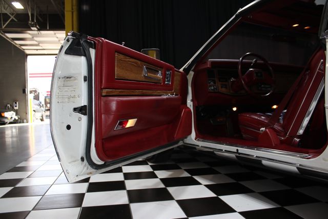 1984 Cadillac Eldorado Biarritz WHITE OVER RED GREAT CONDITION - 22985794 - 43