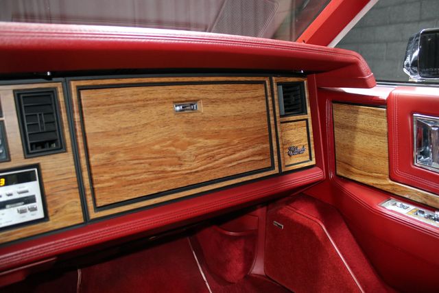 1984 Cadillac Eldorado Biarritz WHITE OVER RED GREAT CONDITION - 22985794 - 47